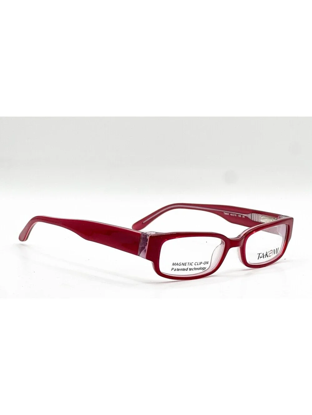 Tak2Mi T9622 30 Red Authentic Eyeglasses W/ Clip 45-16-135